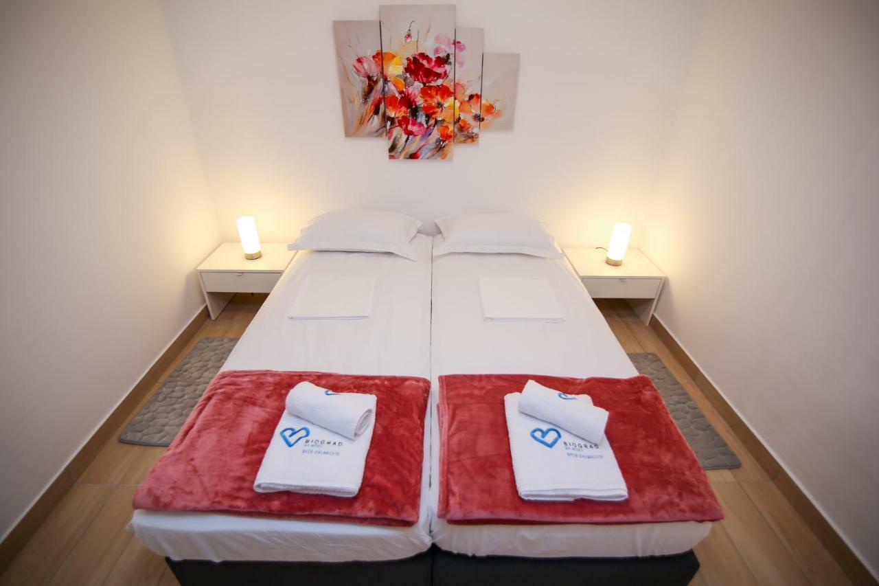 Apartman L&A Apartman Biograd na Moru Kültér fotó